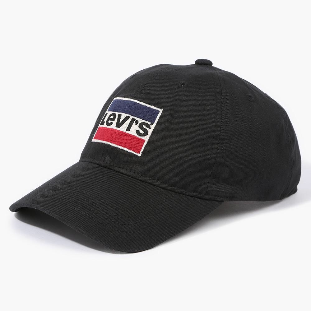 Black Levis Embroidered logo Cap